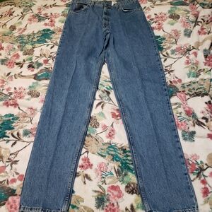 VTG Levi's 550 Relaxed Fit Tapered Leg Jeans Orange Tab 34x36 Made in Argentina
